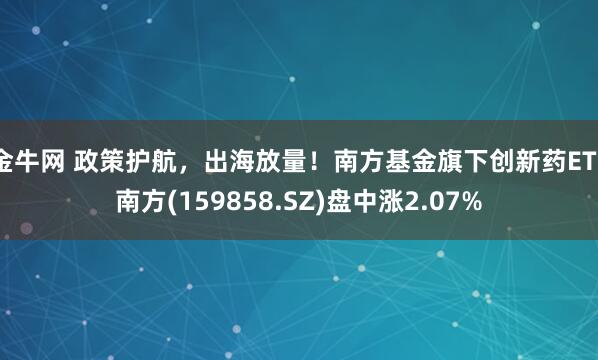 金牛网 政策护航，出海放量！南方基金旗下创新药ETF南方(159858.SZ)盘中涨2.07%